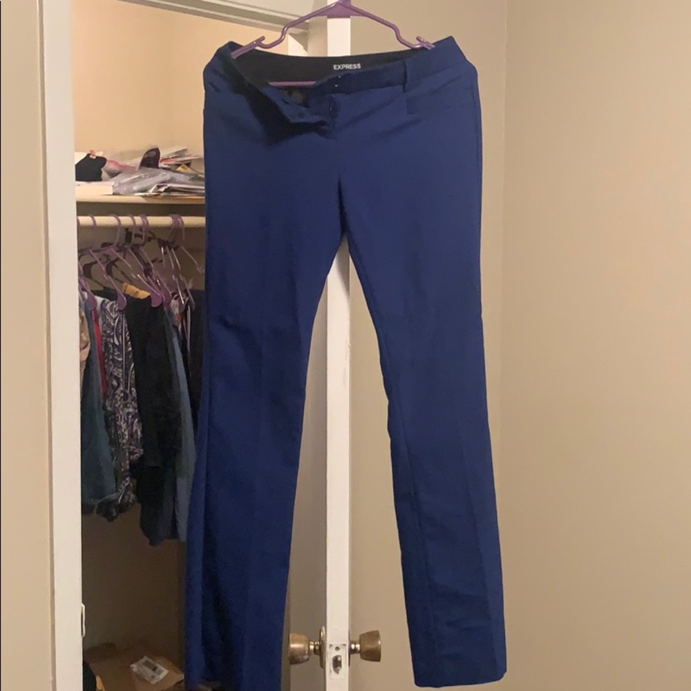 Express Royal Blue Slacks
